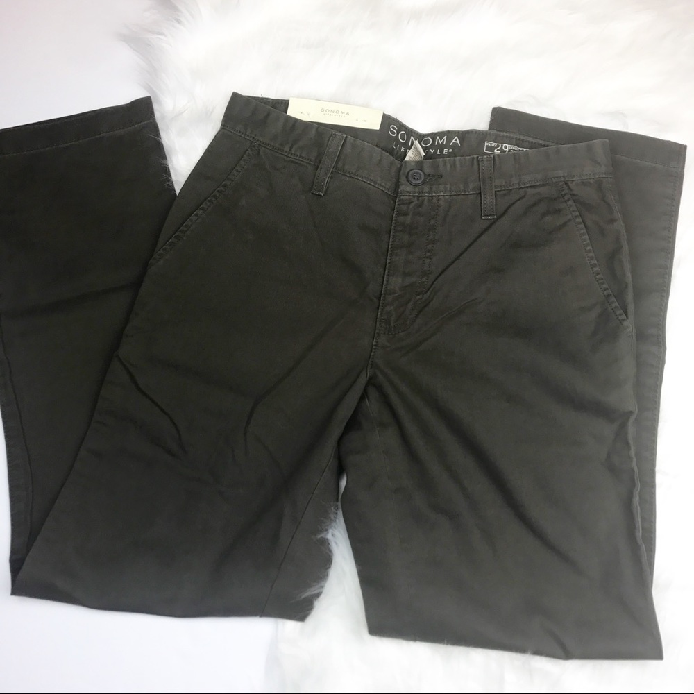 NWT! Sonoma Life & Style Straight Fit Pants